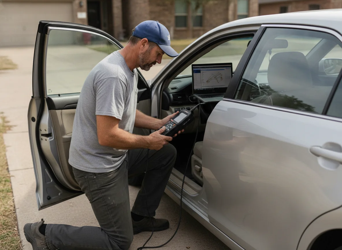 Car key programming and replacement by a mobile locksmith in Austin, TX